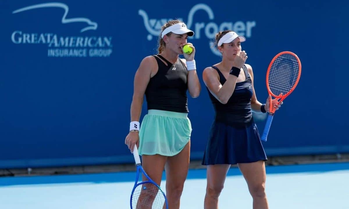 Luisa Stefani e Timea Babos foram eliminadas na segunda rodada do WTA 1000 de Cincinnati US Open