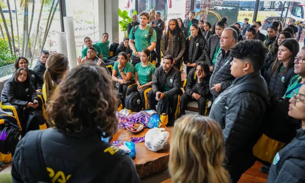 Pan Júnior- Primeira equipes do Brasil desembarcam em Assunção