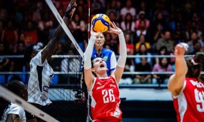 Polônia, de Katarzyna Wenerska, está classificada para as oitavas de final do Mundial de vôlei feminino (Volleyball World)