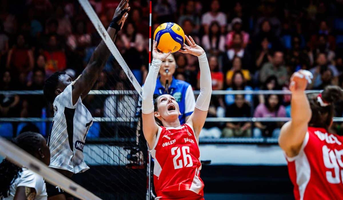 Polônia, de Katarzyna Wenerska, está classificada para as oitavas de final do Mundial de vôlei feminino (Volleyball World)