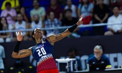 República Dominicana, de Brayelin Martinez, será a adversária do Brasil nas oitavas de final do Mundial de vôlei feminino (Volleyball World)