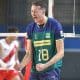 Samuel é o oposto do time de vôlei masculino do Brasil nos Jogos Pan-Americanos Júnior Assunção-2025 (Foto: Gustavo Rabelo BHFoto)