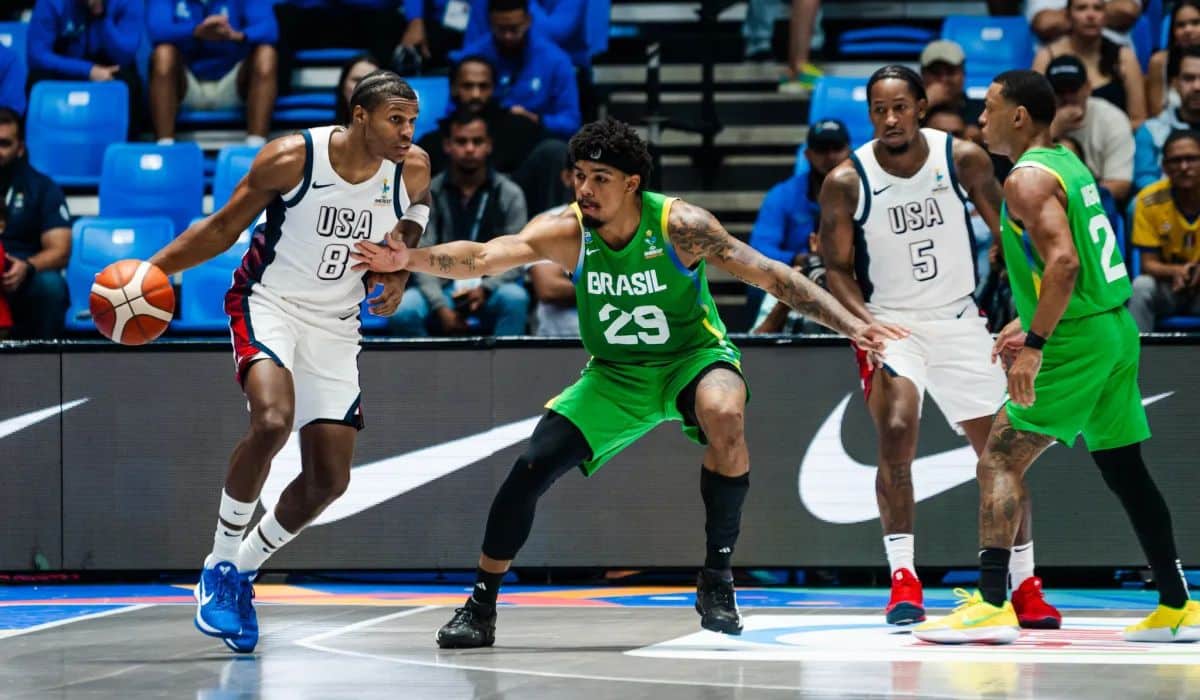Tabela das quartas de final da AmeriCup de basquete masculino