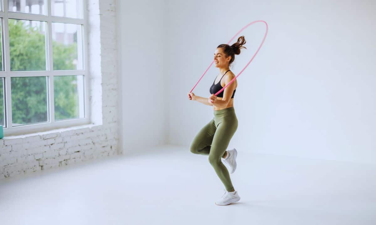 Treino com corda de pular- queima calórica e coordenação