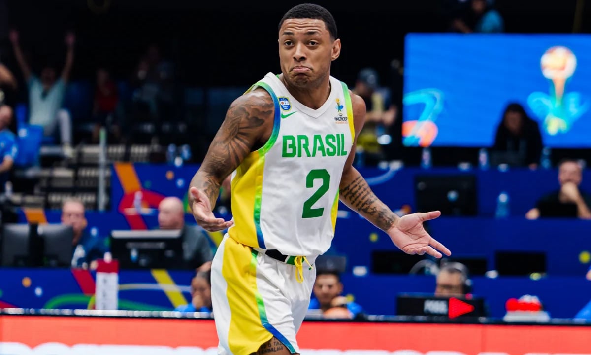 Yago é um dos principais atletas do Brasil na AmeriCup de basquete masculino copa do mundo de basquete