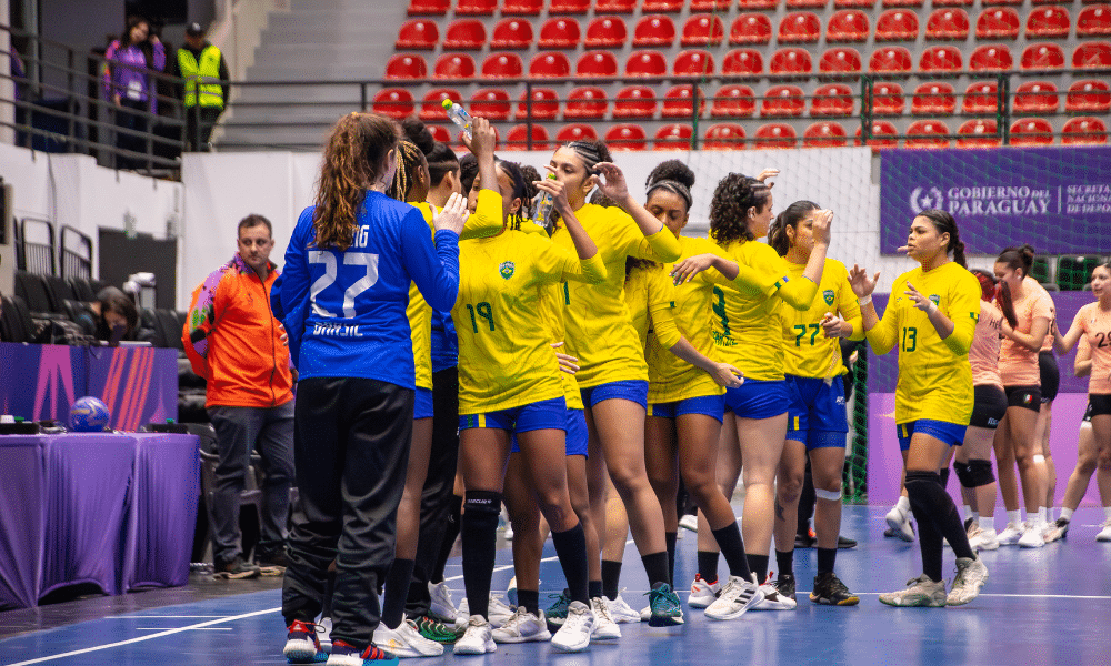 Brasil handebol feminino Jogos Pan-Americanos Júnior Assunção 2025 Cuba