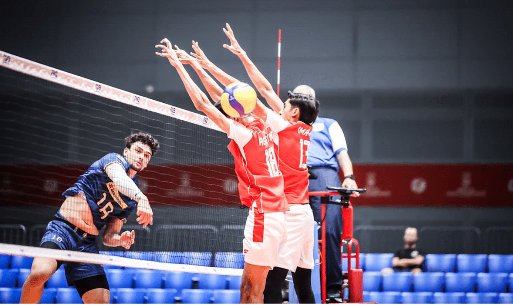 Brasil Indonésia Mundial Sub-21 de vôlei masculino