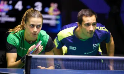 Hugo Calderano Bruna Takahashi tênis de mesa dupla duplas mistas WTT Star Contender de Foz de Iguaçu pan-americano de tênis de mesa WTT Finals
