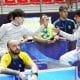 Marcus Pinto e Vince Liu no Mundial de Esgrima (Foto: Luca Pagliaricci/Bizzi Team/FIE)