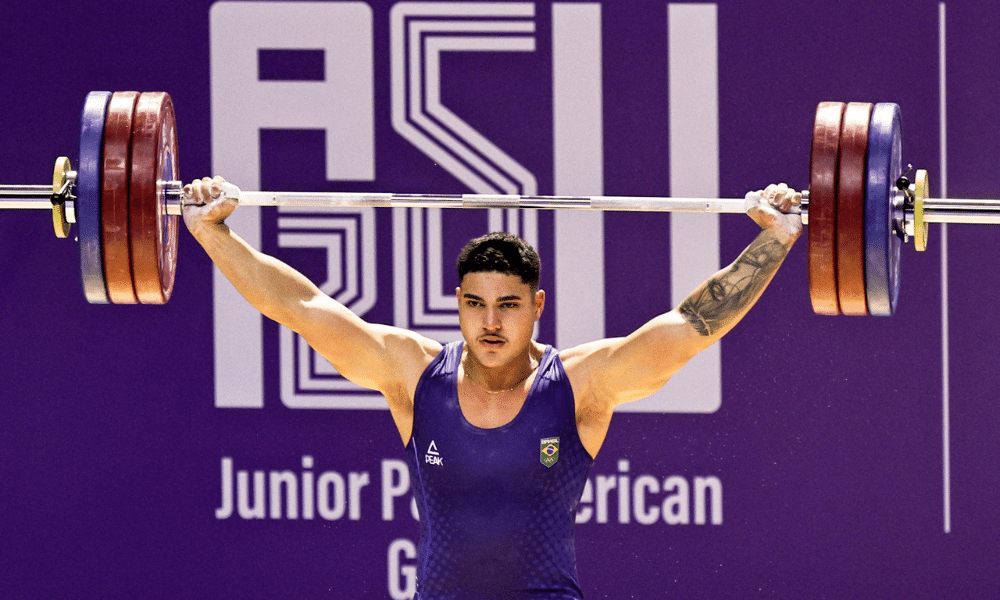 Matheus Pessanha Assunção 2025 levantamento de peso LPO Jogos Pan-Americanos Júnior medalha ouro prata bronze guerra mundial sub-20 de levantamento de peso