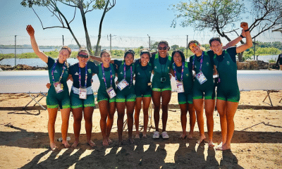 Bronze Brasil Oito Com feminino do remo em Assunção 2025