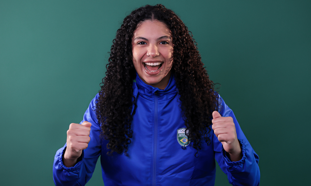 Ryanne Gama representa o Brasil no handebol feminino nos Jogos Pan-Americanos Júnior Assunção-2025