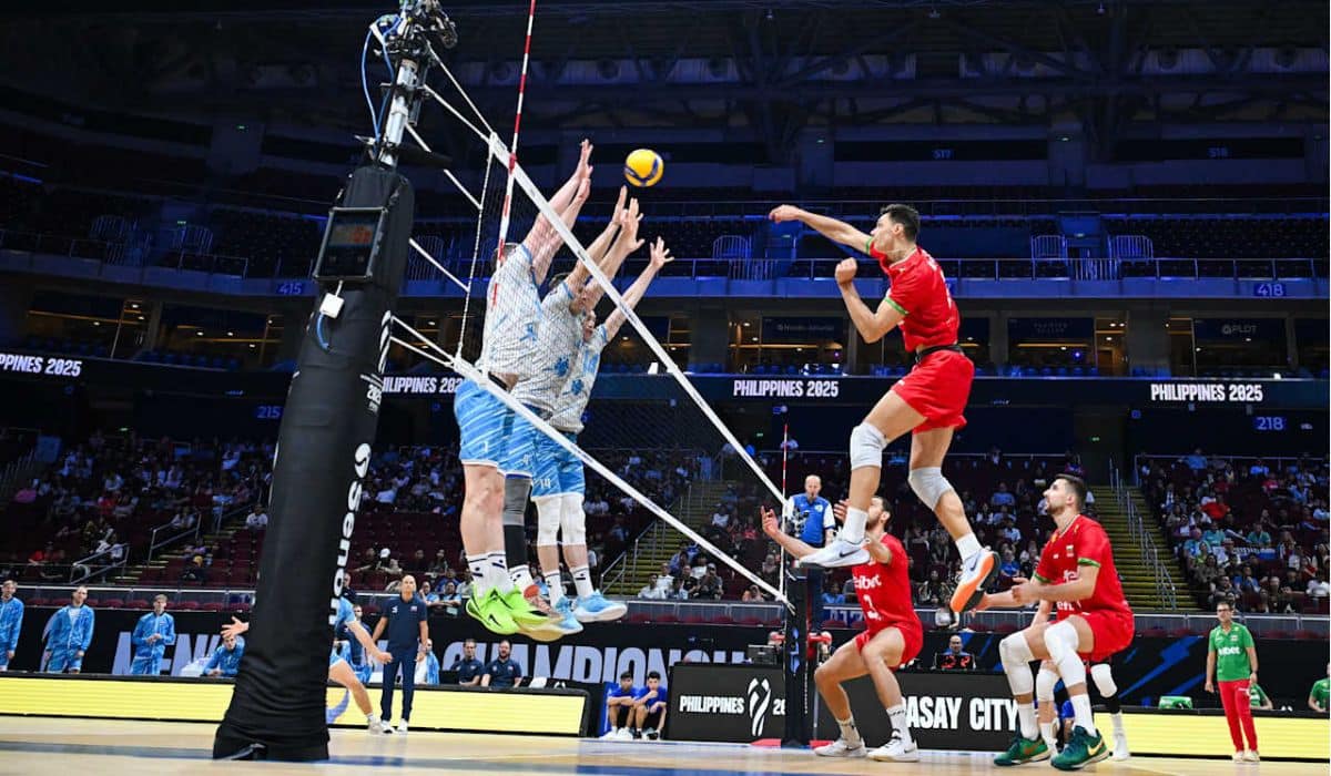 Bulgária surpreendeu a favorita Eslovênia e venceu por 3 a 2 pelo Mundial de vôlei masculino