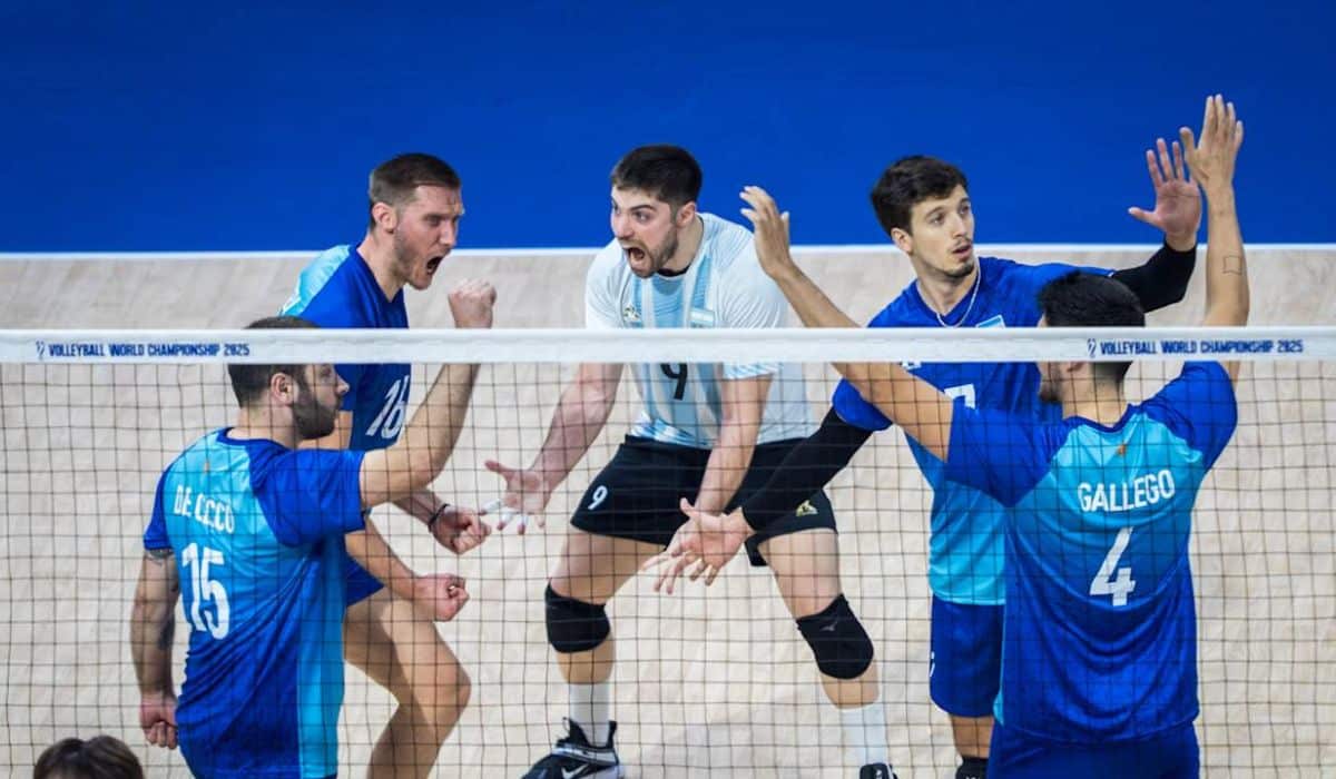 Argentina venceu a Coreia do Sul pelo Mundial de vôlei masculino