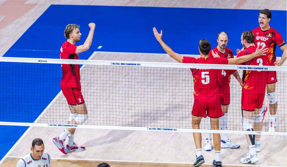 Bélgica surpreende a atual campeã, Itália, no Mundial de vôlei masculino (Volleyball World)