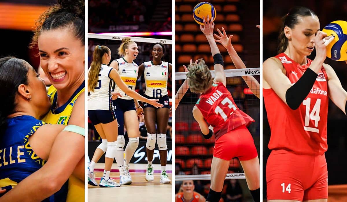Brasil, Itália, Japão e Turquia brigam neste sábado por um lugar na final do Mundial de vôlei feminino
