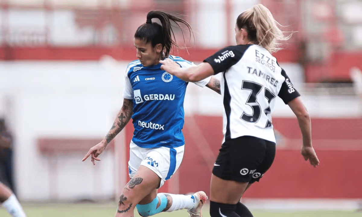 Cruzeiro, Corinthians, Copa do Brasil feminina — Foto: Gustavo Martins/ Cruzeiro