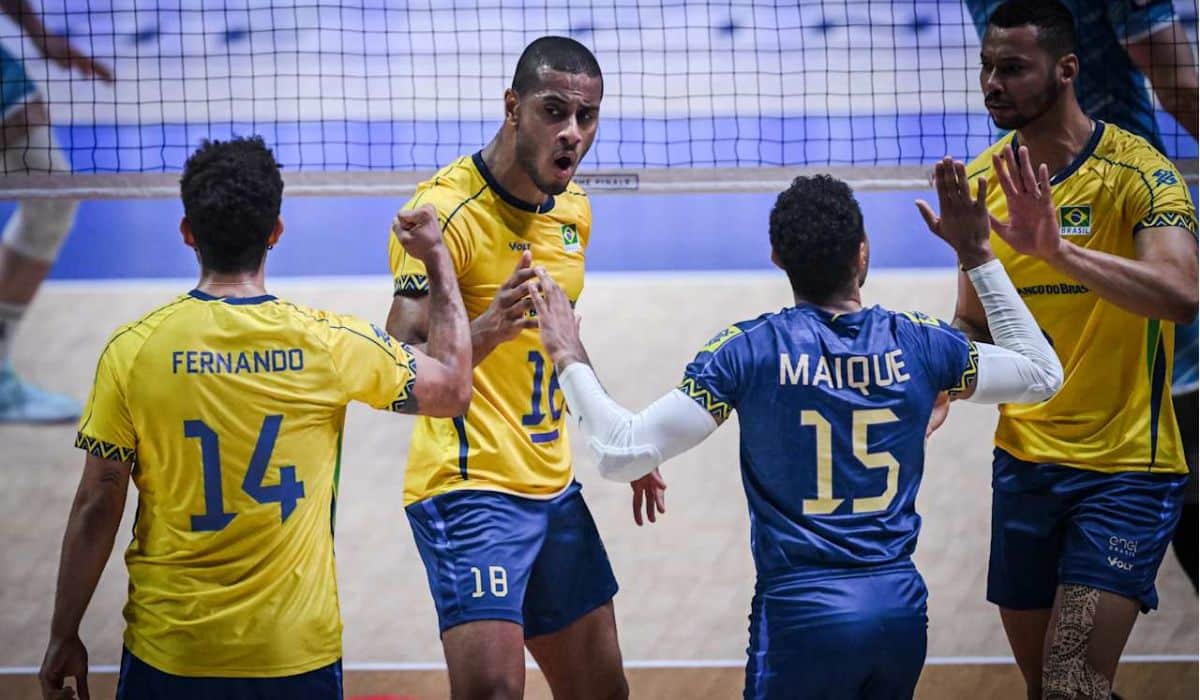 Caminho do Brasil até a final do Mundial de vôlei masculino 2025