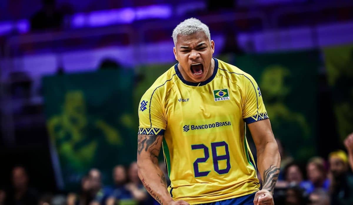 Darlan será um dos principais nomes do Brasil, que está no Grupo H, no Mundial de vôlei masculino