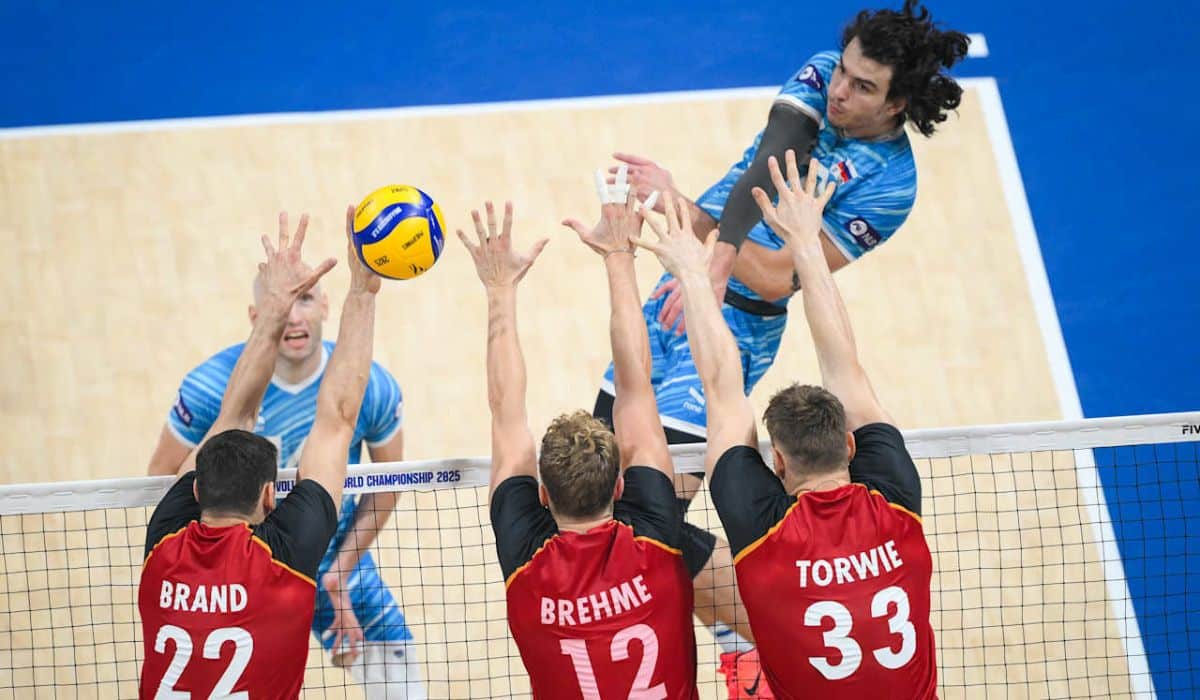 Eslovênia vence, elimina a Alemanha e se classifica para as oitavas de final do Mundial de vôlei masculino