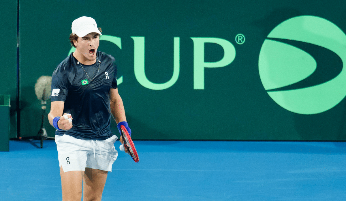 João Fonseca, Brasil, Grécia, Copa Davis, Stefanos Tsitsipas