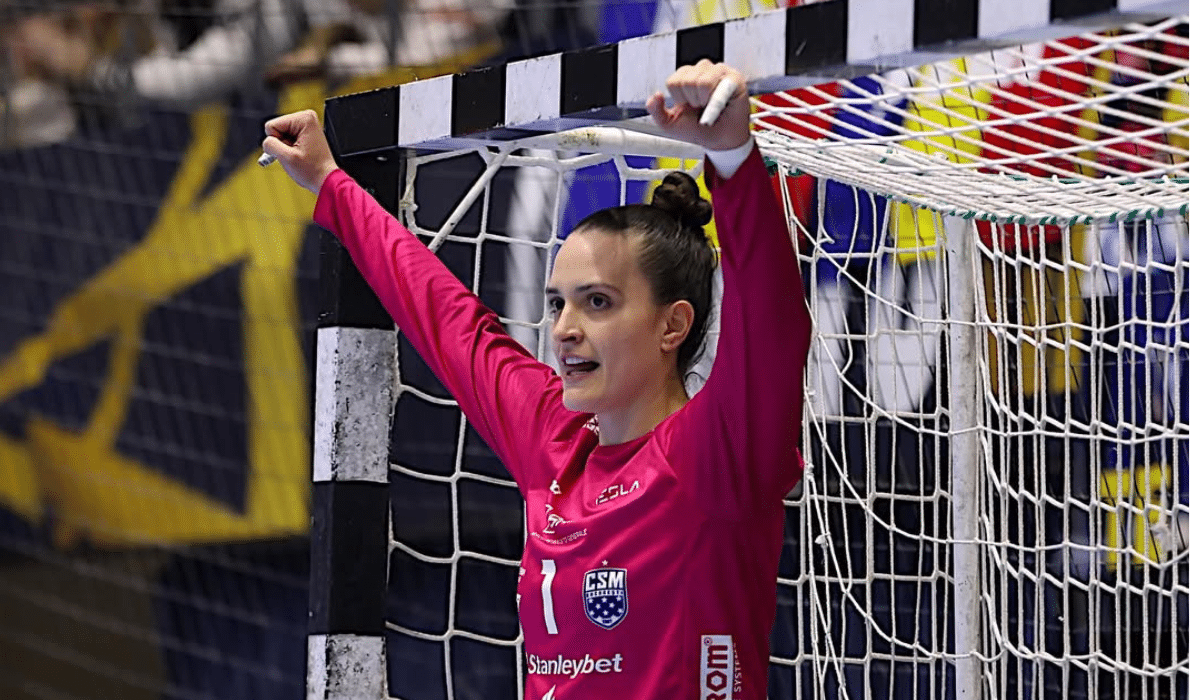 Gabi Moreschi, Bucareste, Champions, Handebol
