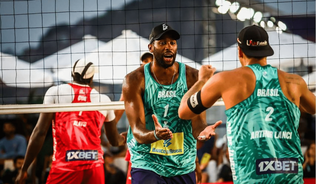evandro, arthir lanci, elite 16, vôlei de praia
