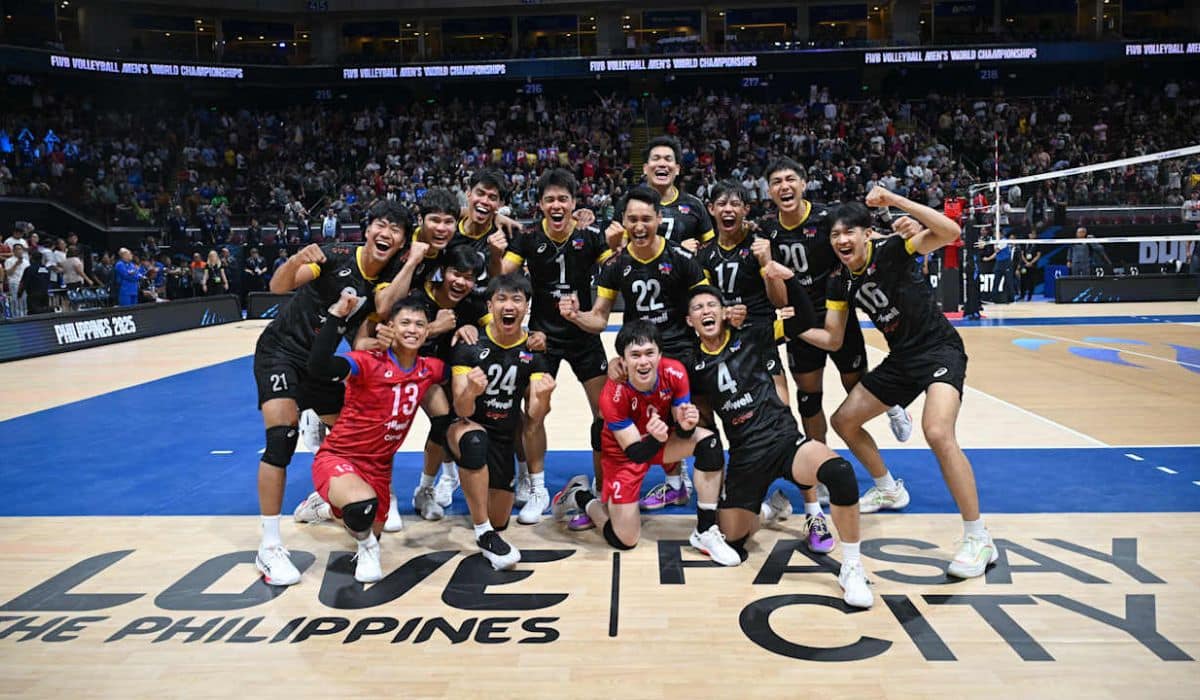 Filipinas batem o Egito e conquista sua primeira vitória na história do Mundial de vôlei masculino (Volleyball World)