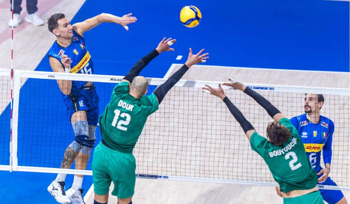 Itália massacrou a Argélia por 3 a 0 na estreia do Mundial de vôlei masculino