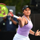 Nauhany Silva na quadra central do SP Open no Parque Villa-Lobos