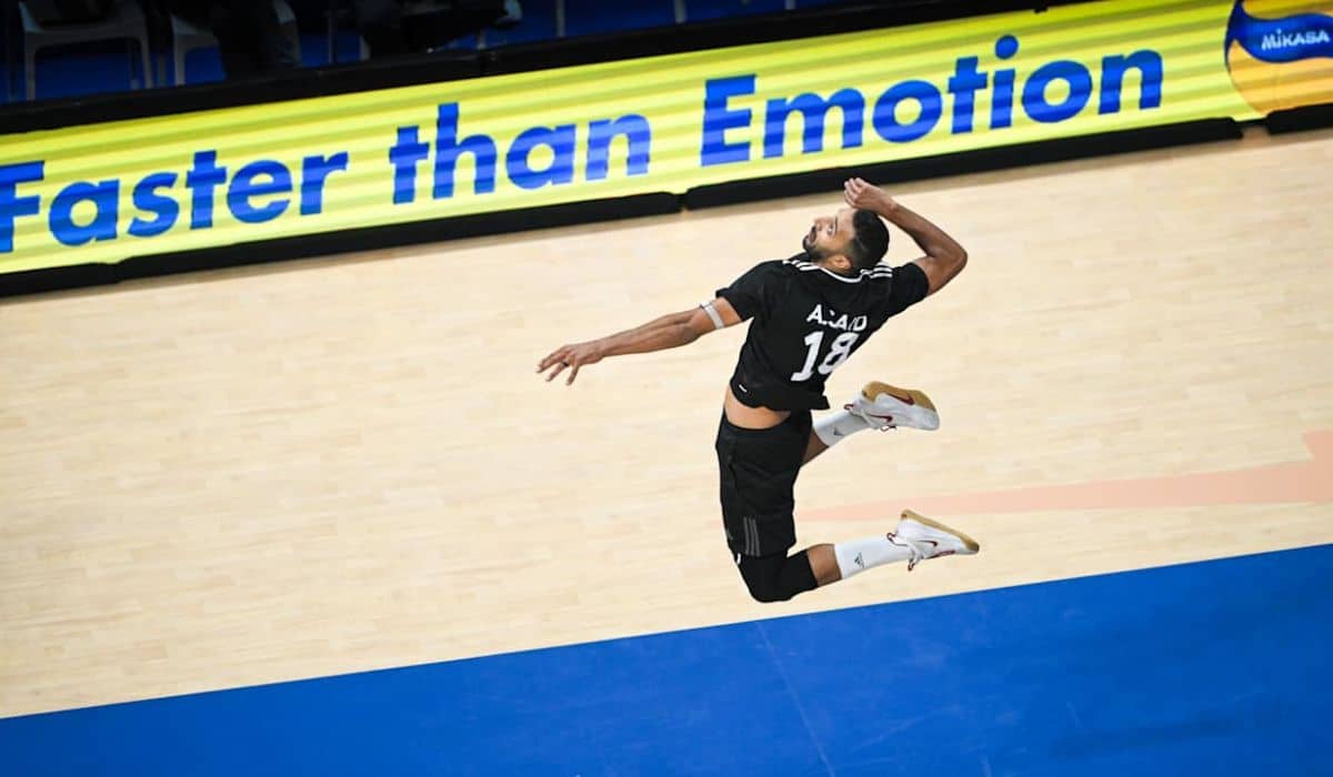 O Egito, de Ahmed Shafik Said, surpreendeu o Irã na estreia do Mundial de vôlei masculino