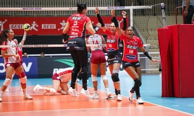 Sesi Vôlei Bauru superou o Paulistano Barueri pelo Campeonato Paulista 2025 de vôlei feminino (Foto: Felipe Wiira/Sesi-SP)