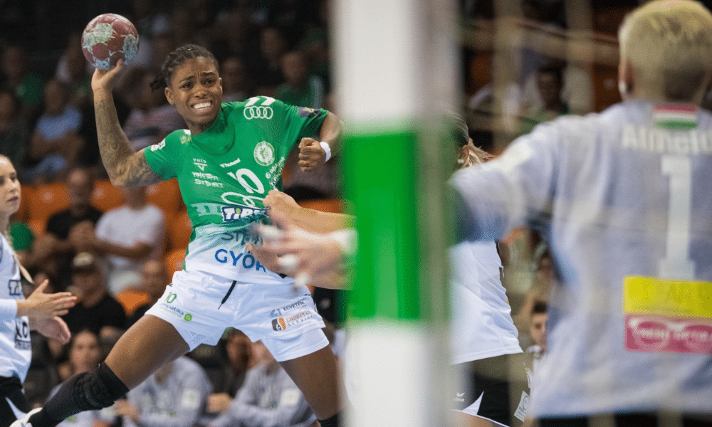 Bruna de Paula handebol campeonato húngaro de handebol feminino