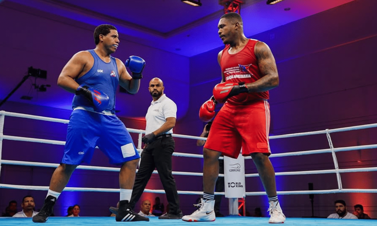 Joel da Silva no Campeonato Mundial de Boxe 2025