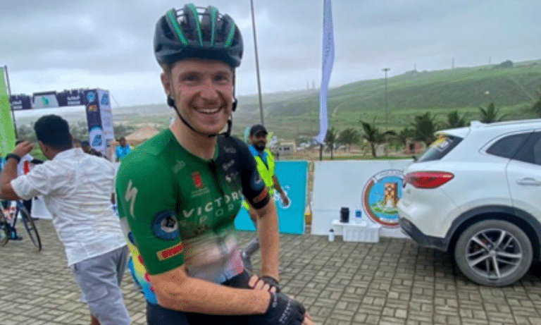 Nicolas Sessler no Dhofar Classic de ciclismo estrada clássica ordizia