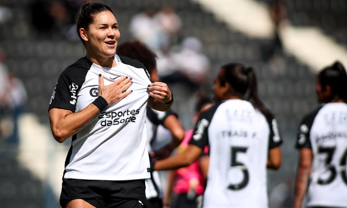 Gabi Zanotti marcou, mas Corinthians tropeçou na estreia da Libertadores feminina ferroviária ao vivo paulista feminino (Foto: Rodrigo Gazzanel/Ag. Corinthians)