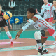 Brasileiras Regiane na recepção e Mari Brambilla ao lado dela (Foto: Instagram @lks_commercecon_lodz)