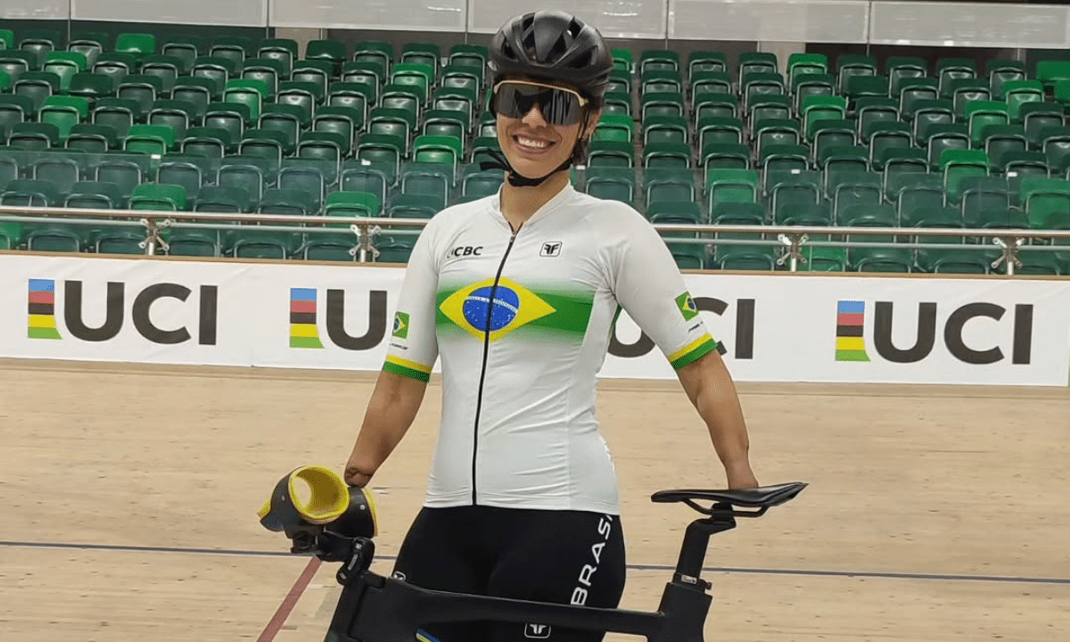 Sabrina Custódia estabelece novo recorde mundial no Mundial de Paraciclismo de Pista