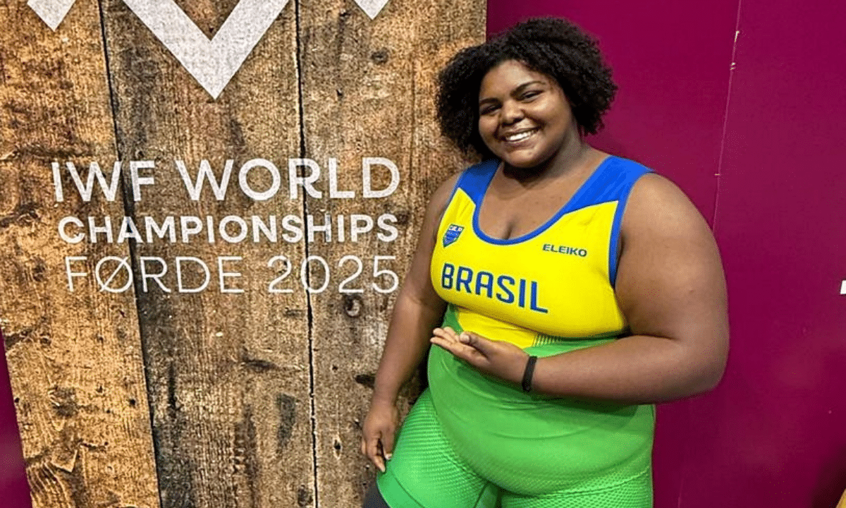 Taiane Justino é destaque no no Mundial de Levantamento de Pesos