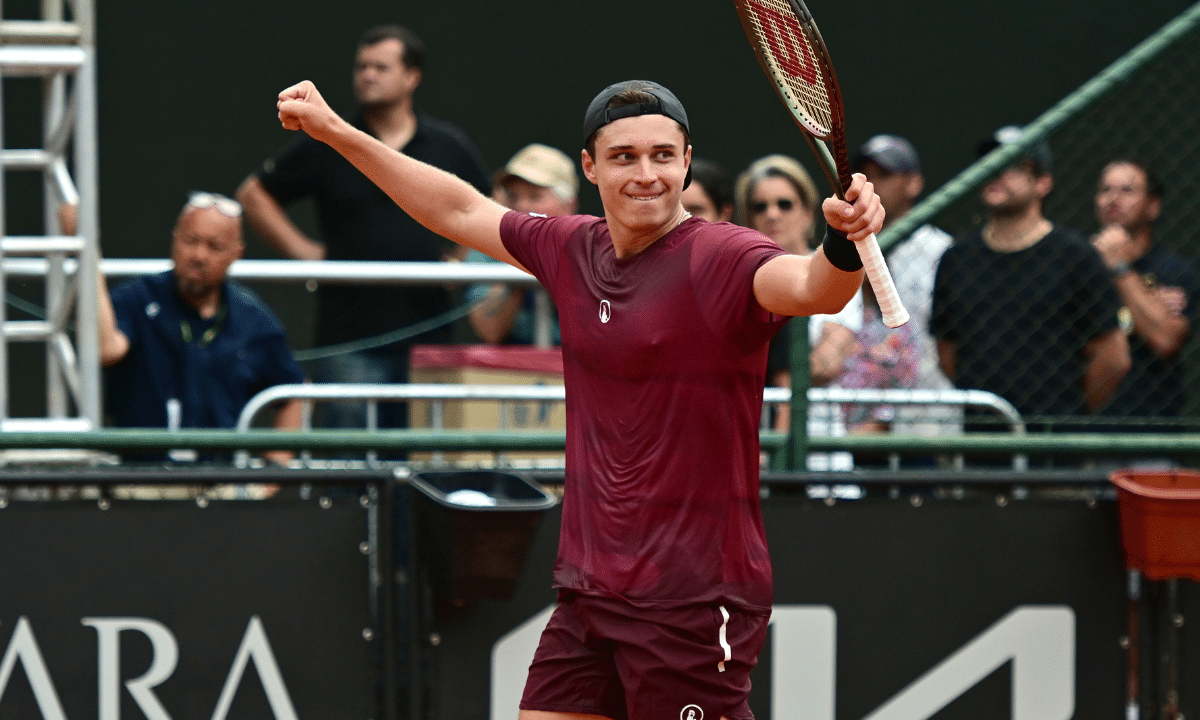 João Schiessl no ATP Challenger de Curitiba