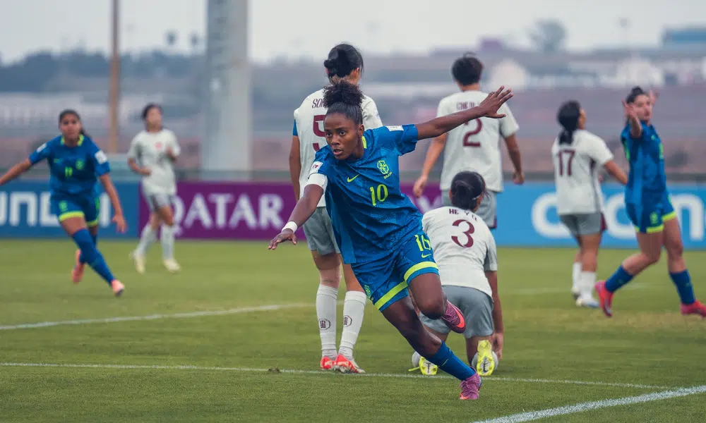 Kaylane brasil china mundial sub-17 feminino de futebol futebol feminino