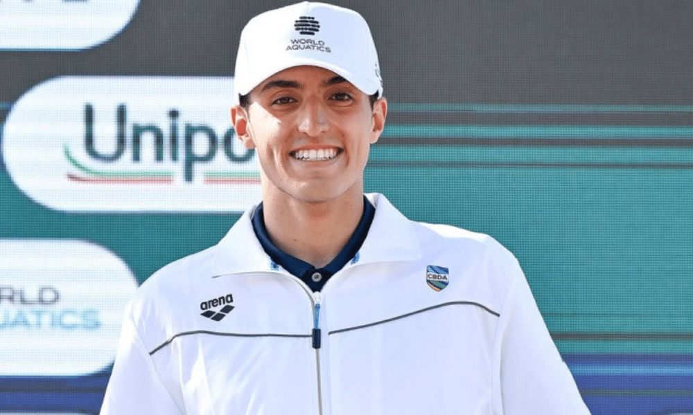 Leonardo Brandt campeão júnior circuito mundial de águas abertas