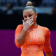 Flávia Saraiva ri no Mundial de Ginástica Artísica