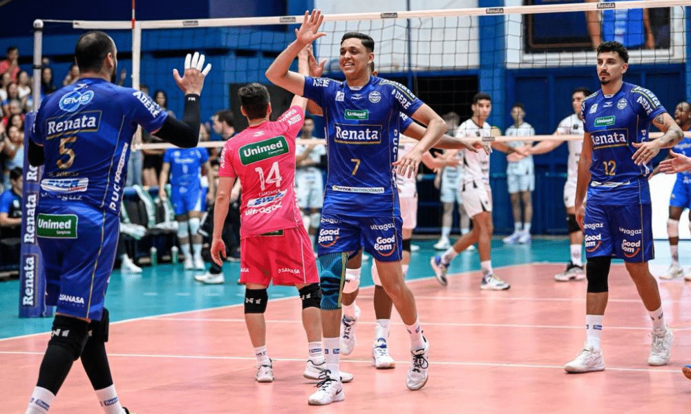 Paulista de Vôlei Masculino Paulista Masculino de Vôlei vôlei renata semifinais