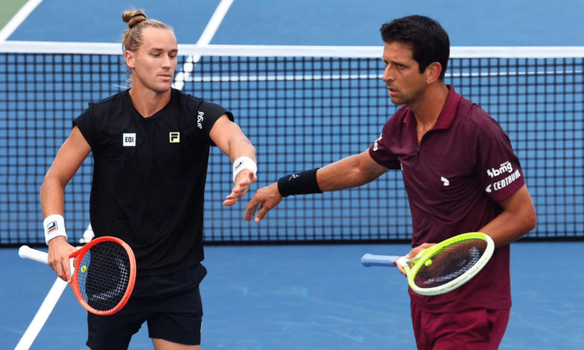 Rafael Matos e Marcelo Melo no ATP 250 de Metz