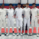 Equipe masculina do Brasil na Copa do Mundo Cadete e Júnior de Espada na Costa Rica