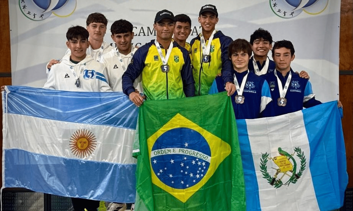 Equipe masculina é ouro no Pan e Sul-Americano Júnior de Pentatlo Moderno