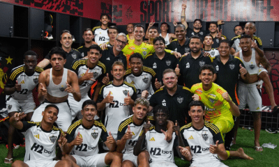 O Atlético-MG se classificou para a fase semifinal da Copa do Brasil Sub-20