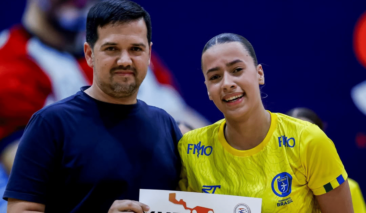 A pivô Isabela Oliveira foi decisiva na vitória do Brasil na semifinal