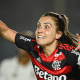 Djeni fez o gol que abriu o placar para o Flamengo (Foto: PaulaReis/Flamengo)